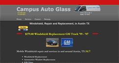 Desktop Screenshot of campusautoglass.com